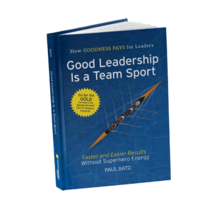 Good Leadership is a Team Sport Book