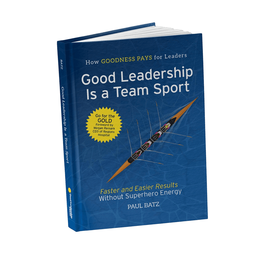 Good Leadership is a Team Sport Book